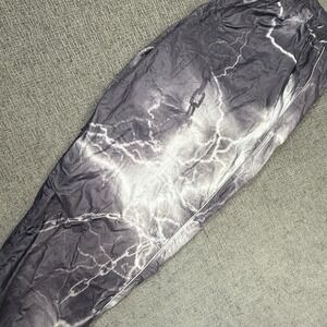 Fieldsheer Motorcycle Riding Rain Pants Men's 3XL Lightning‎ Chains Grunge